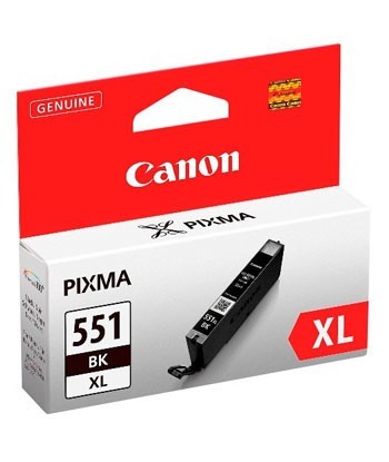 Tinteiro Canon 551XL Preto...