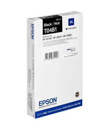 Tinteiro Epson T04B1 Preto...