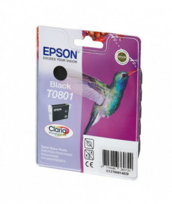 Tinteiro Epson T0801 Preto...