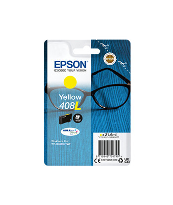 Tinteiro Epson 408L Amarelo...