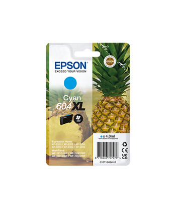 Tinteiro Epson 604XL Azul...