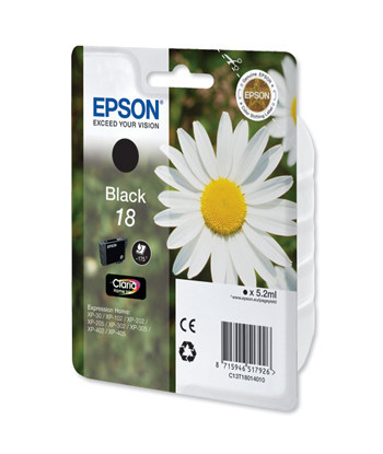 Tinteiro Epson 18 Preto...