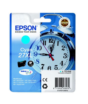 Tinteiro Epson 27XL Azul...