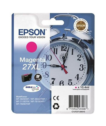 Tinteiro Epson 27XL Magenta...