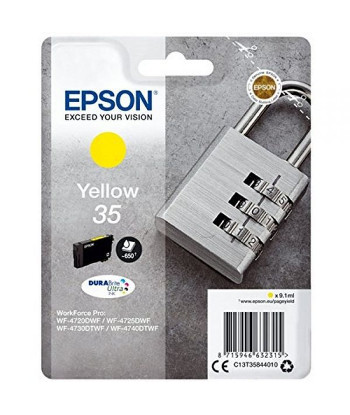 Tinteiro Epson 35 Amarelo...