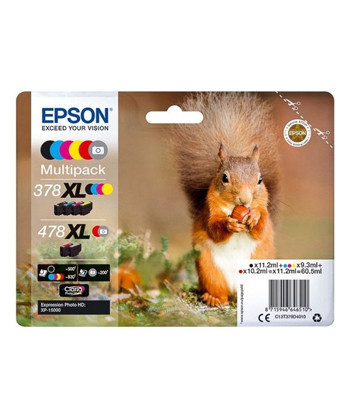 Pack Tinteiros Epson 378XL...