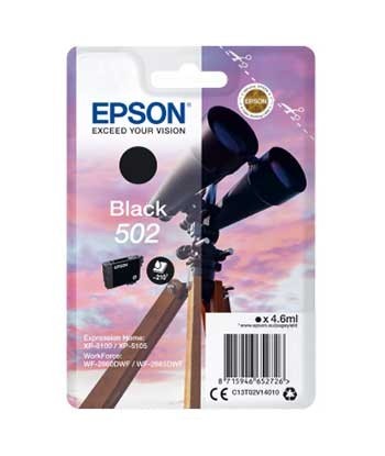 Tinteiro Epson 502 Preto...