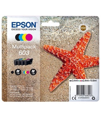 Pack Tinteiros Epson 603 4...