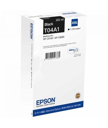 Tinteiro Epson T04A1 Preto...