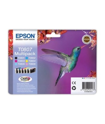 Pack Tinteiros Epson T0807...