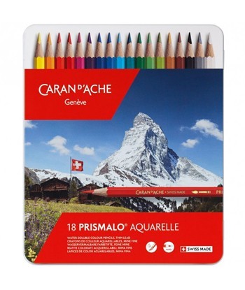 Lápis Cor Aguarelável 18un...