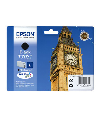 Tinteiro Epson T7031 Preto...