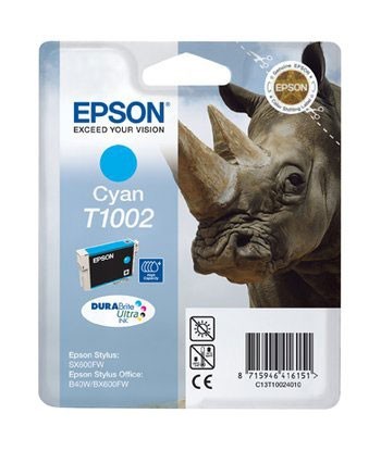 Tinteiro Epson T1002 Azul...