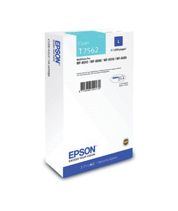 Tinteiro Epson T7562 Azul...