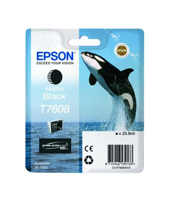 Tinteiro Epson T7608 Preto...