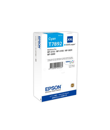 Tinteiro Epson T7892 Azul...