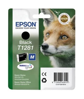 Tinteiro Epson T1281 Preto...