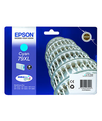 Tinteiro Epson 79XL Azul...