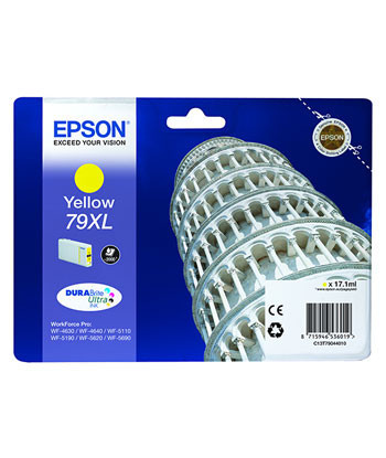 Tinteiro Epson 79XL Amarelo...