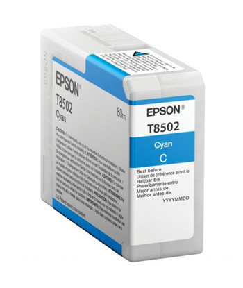 Tinteiro Epson T8502 Azul...