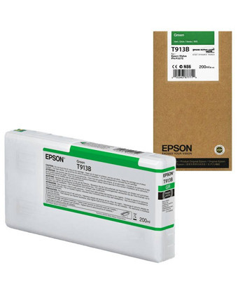 Tinteiro Epson T913B Verde...