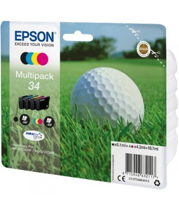 Pack Tinteiros Epson 34 4...