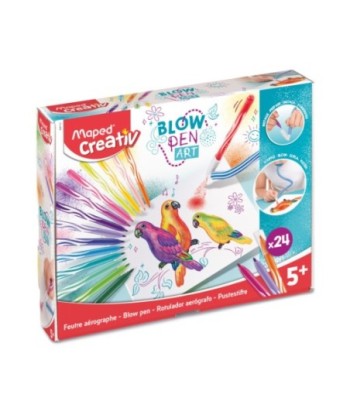 Caneta de Sopro Art c/ 24...