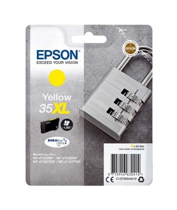 Tinteiro Epson 35XL Amarelo...