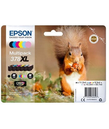 Pack Tinteiros Epson 378XL...