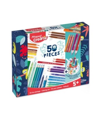 Kit Colorir 50 Peças