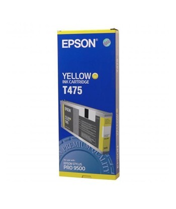 Tinteiro Epson T475 Amarelo...