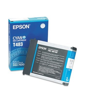 Tinteiro Epson T483 Azul...