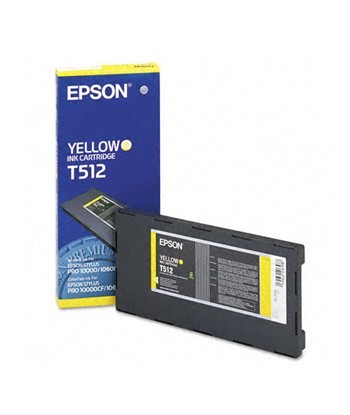 Tinteiro Epson T512 Amarelo...