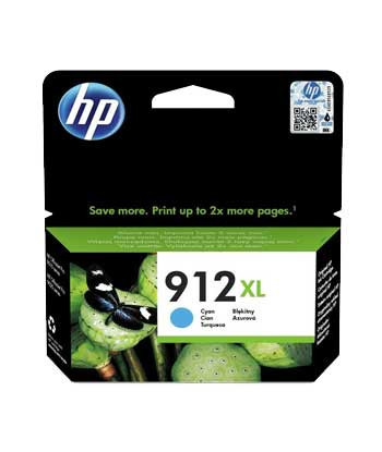 Tinteiro HP 912XL Azul...