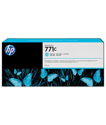 Tinteiro HP 771C Azul Claro...