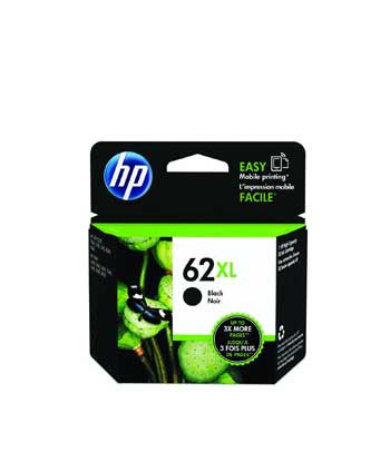 Tinteiro HP 62XL Preto...