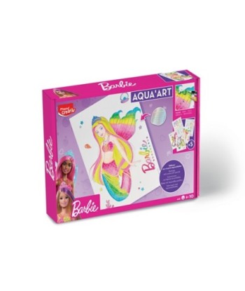 Caixa Pintura Aqua Art Barbie
