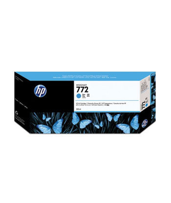 Tinteiro HP 772 Azul CN636A...