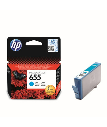 Tinteiro HP 655 Azul CZ110A...