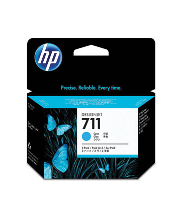 Pack Tinteiros HP 711 Azul...