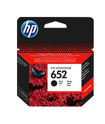 Tinteiro HP 652 Preto...