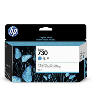 Tinteiro HP 730 Azul P2V62A...