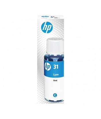 Tinteiro HP 31 Azul 1VU26A...