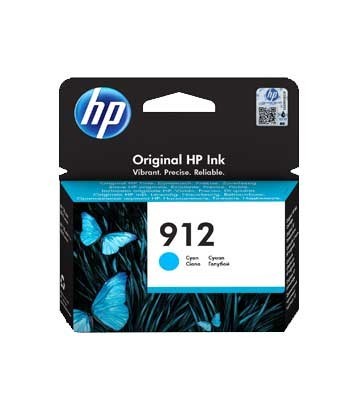 Tinteiro HP 912 Azul 3YL77A...