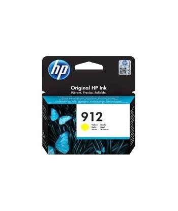 Tinteiro HP 912 Amarelo...