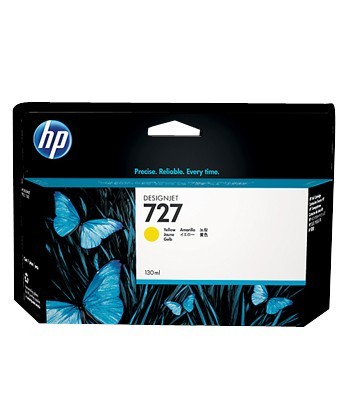 Tinteiro HP 727 Amarelo...