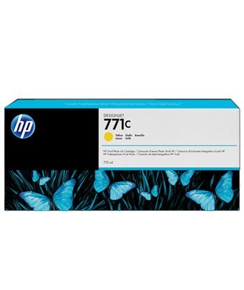 Tinteiro HP 771C Amarelo...