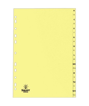 Separadores A4 Cartolina...