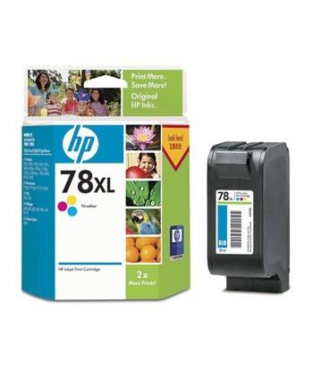 Tinteiro HP 78XL Cor C6578A...