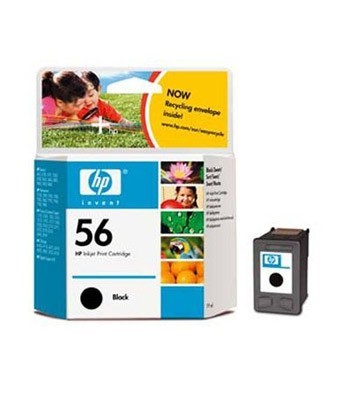 Tinteiro HP 56 Preto C6656A...